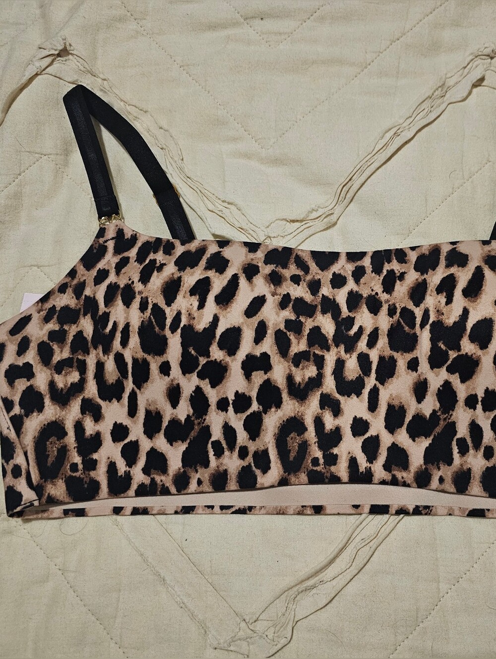 Victoria's Secret  Bralette in Beige and Black